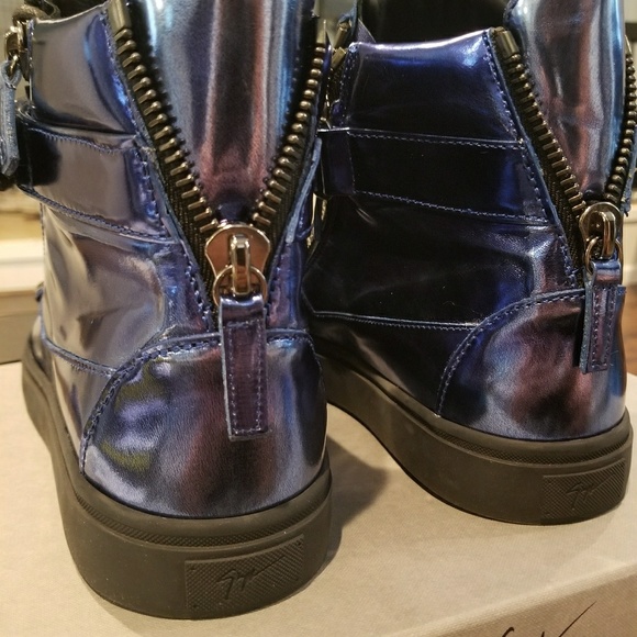 Giuseppe Zanotti Double Bar Sneaker  US Men 8 - Picture 7 of 8